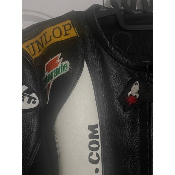 Joe Rocket x Jordan Leather Motorcycle Jacket SAMPLE PROMO - Picture 4 of 8